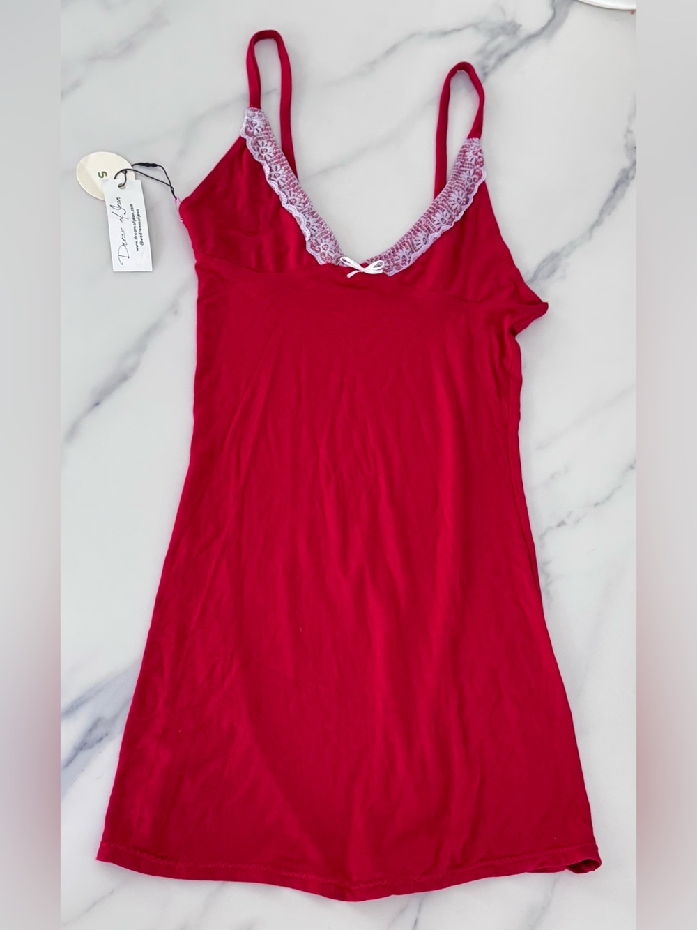 Dream of Jean red Chemise dress
